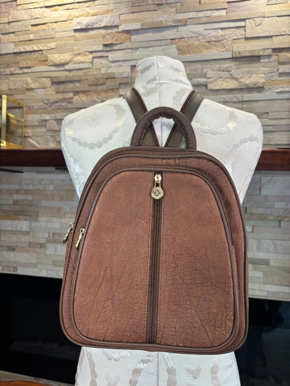 Australian Kangaroo Leather Bundle: Gazzel Convertible Backpack + Bush Wallet